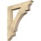 Ekena Millwork Merced Traditional Rough Sawn Bracket, Douglas Fir, 4"W x 30"D x 34"H BKT04X30X34MRC01RDF - alternate 1
